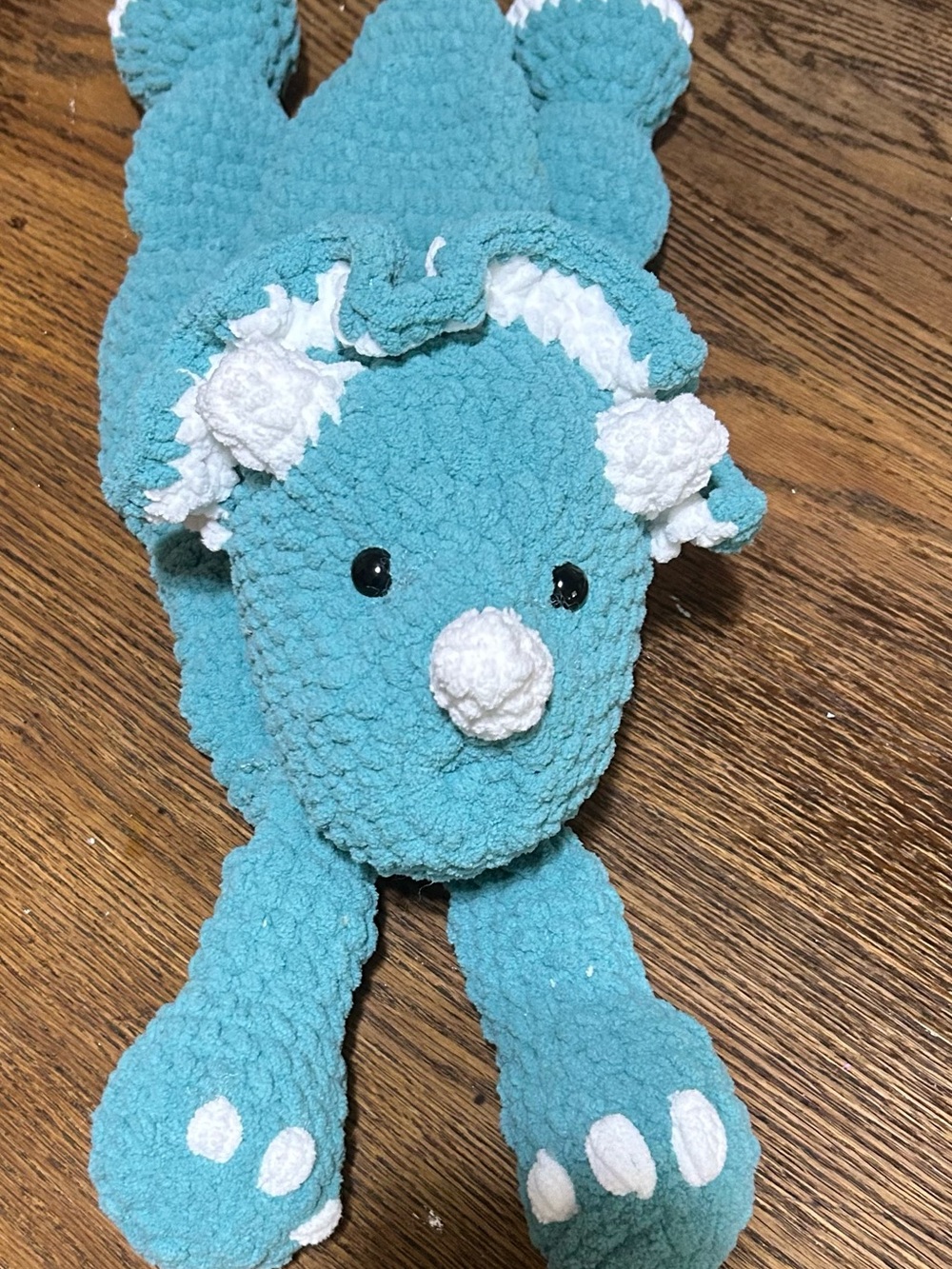Handmade Crochet Sweetiesaur Stuffy